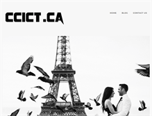 Tablet Screenshot of ccict.ca